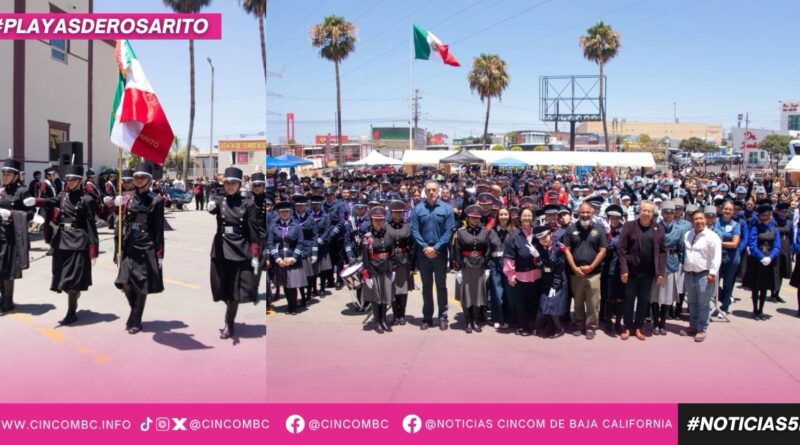 Rocío Adame inaugura el Concurso Nacional de Bandas de Guerra y Escoltas de Bandera 2026; destaca el civismo como base para fortalecer la identidad y la soberanía nacional