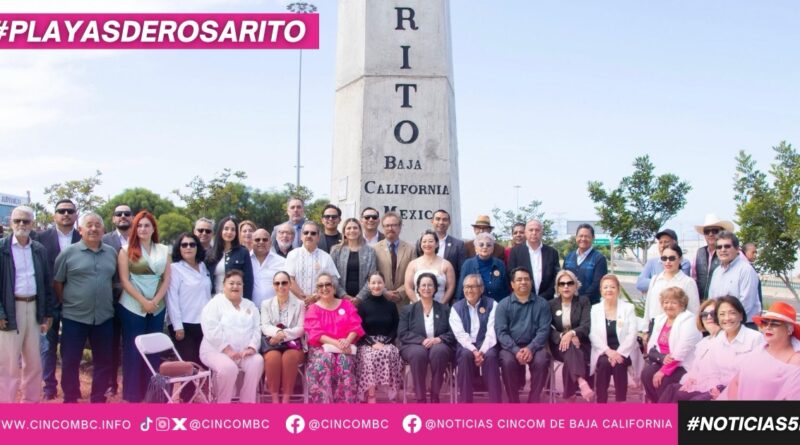 Presidenta Rocío Adame conmemora junto al Comité Pro Municipio el 31 Aniversario de la Municipalización de Playas de Rosarito