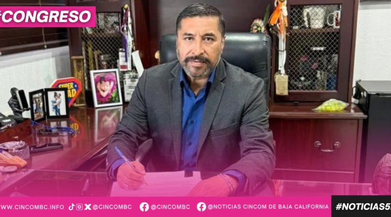 Aprueba Congreso de BC solicitud de licencia del diputado Ramón Vázquez