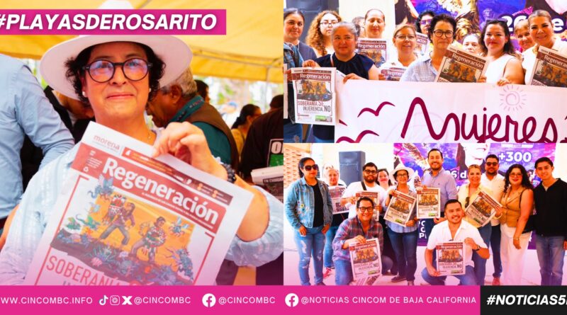 Rocío Adame refrenda su respaldo a la presidenta Claudia Sheinbaum y a la soberanía de México