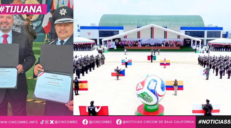 Reconoce Presidenta Sheinbaum a la SSPCM de Tijuana por su participación en la Estrategia de Seguridad en Copa Mundial de Fútbol 2026 Reconoce Presidenta Sheinbaum a la SSPCM de Tijuana por su participación en la Estrategia de Seguridad en Copa Mundial de Fútbol 2026