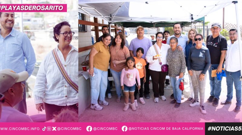 Presidenta Municipal Rocío Adame escucha y atiende de manera directa a Colinas de Mazatlán
