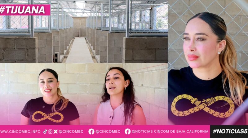 Supervisa síndica procuradora del XXV Ayuntamiento de Tijuana trabajos de ampliación y remodelación del Centro de Control Animal Municipal