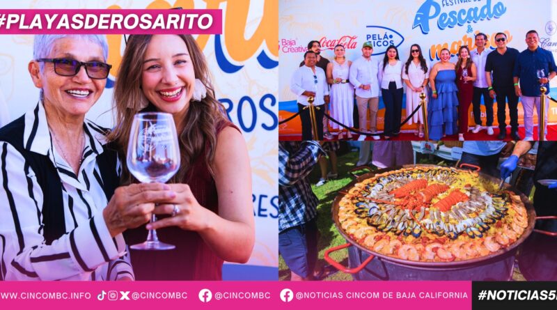 Playas de Rosarito fortalece su oferta gastronómica y turística con el Festival del Pescado y Marisco 2026