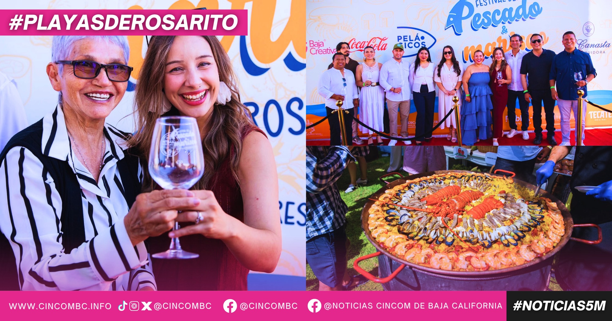 Playas de Rosarito fortalece su oferta gastronómica y turística con el Festival del Pescado y Marisco 2026