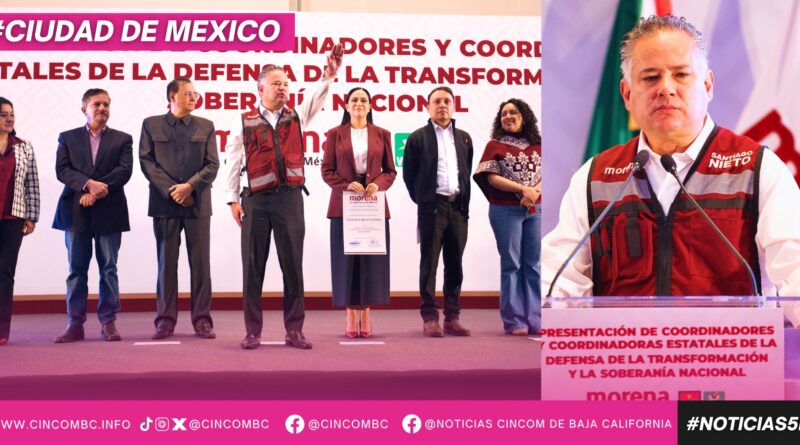 Se convierte Santiago Nieto Castillo en el Coordinador Estatal de la Defensa de la Transformación y la Soberanía Nacional en el estado de Querétaro