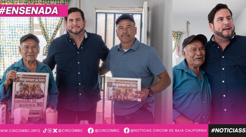 Ismael Burgueño vista a Don Javii y Doña Alicia, fundadores de MORENA en Ensenada. “Solo el pueblo organizado puede salvar al pueblo”: Ismael Burgueño vista a Don Javii y Doña Alicia, fundadores de MORENA en Ensenada. “Solo el pueblo organizado puede salvar al pueblo”: