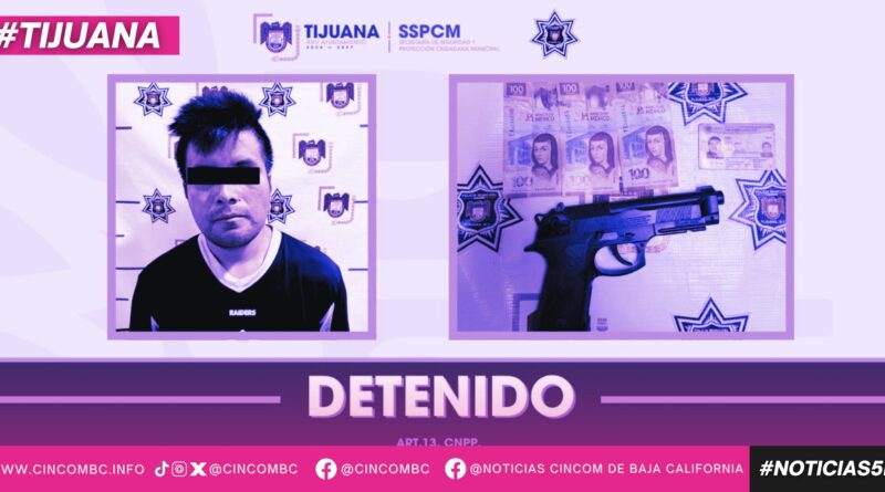 Asegura Policía Municipal a sujeto señalado por robo con violencia a conductor de plataforma digital Asegura Policía Municipal a sujeto señalado por robo con violencia a conductor de plataforma digital