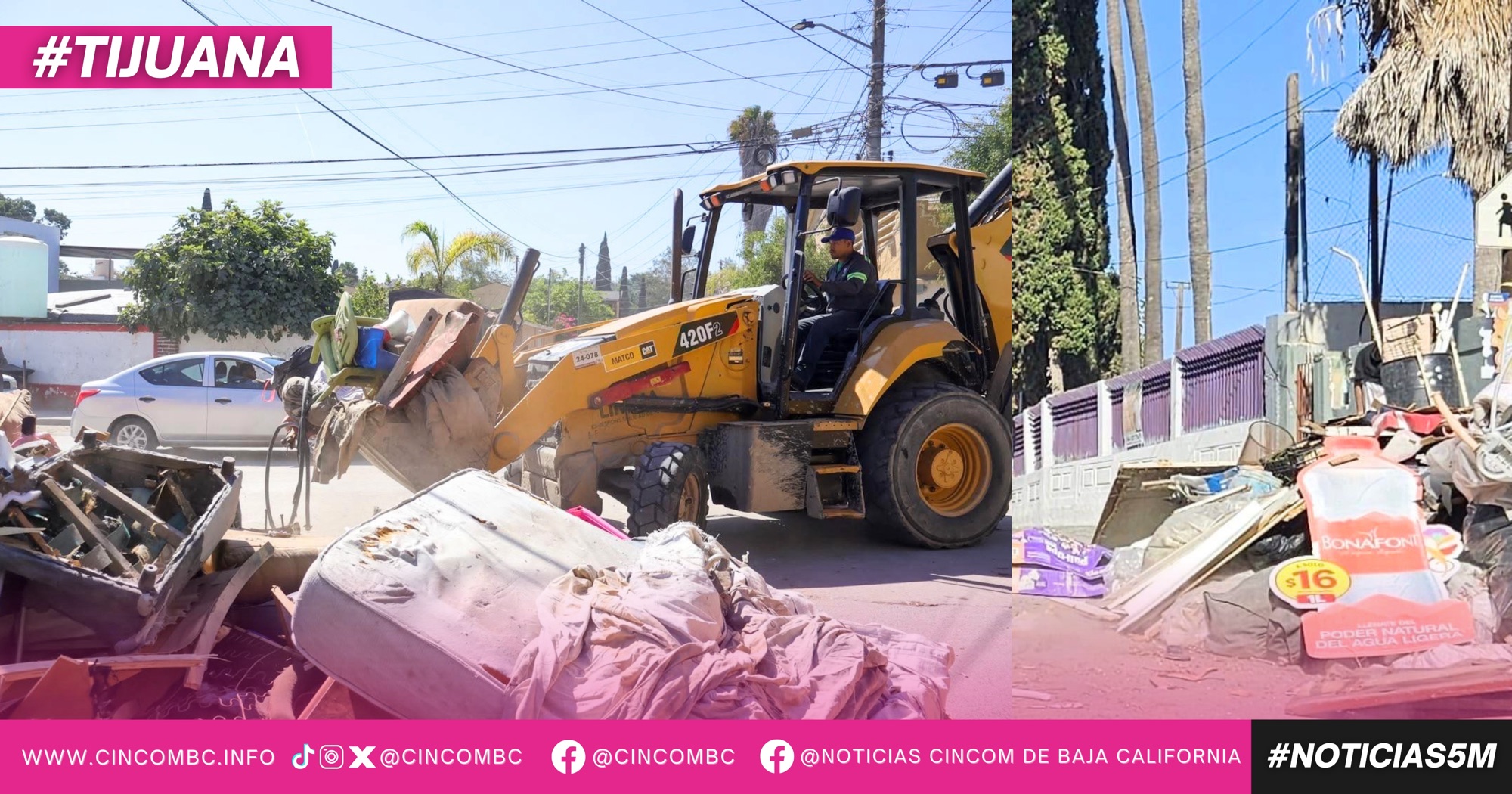 Refuerza Gobierno Municipal acciones de limpieza y mejoramiento urbano a través de ‘Tijuana: Ciudad Limpia’