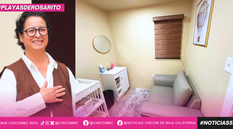 Gobierno de Playas de Rosarito inaugura Sala de Lactancia para garantizar espacios dignos a las madres