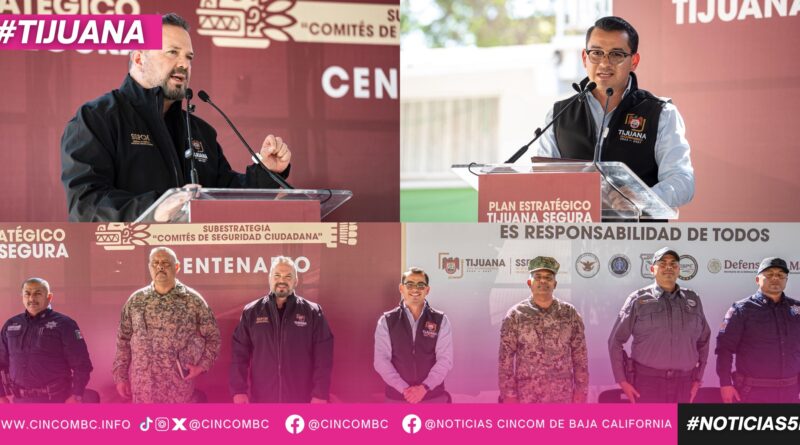 Encabeza alcalde la presentación de resultados de la Subestrategia Comités de Seguridad Ciudadana Distrito Centenario