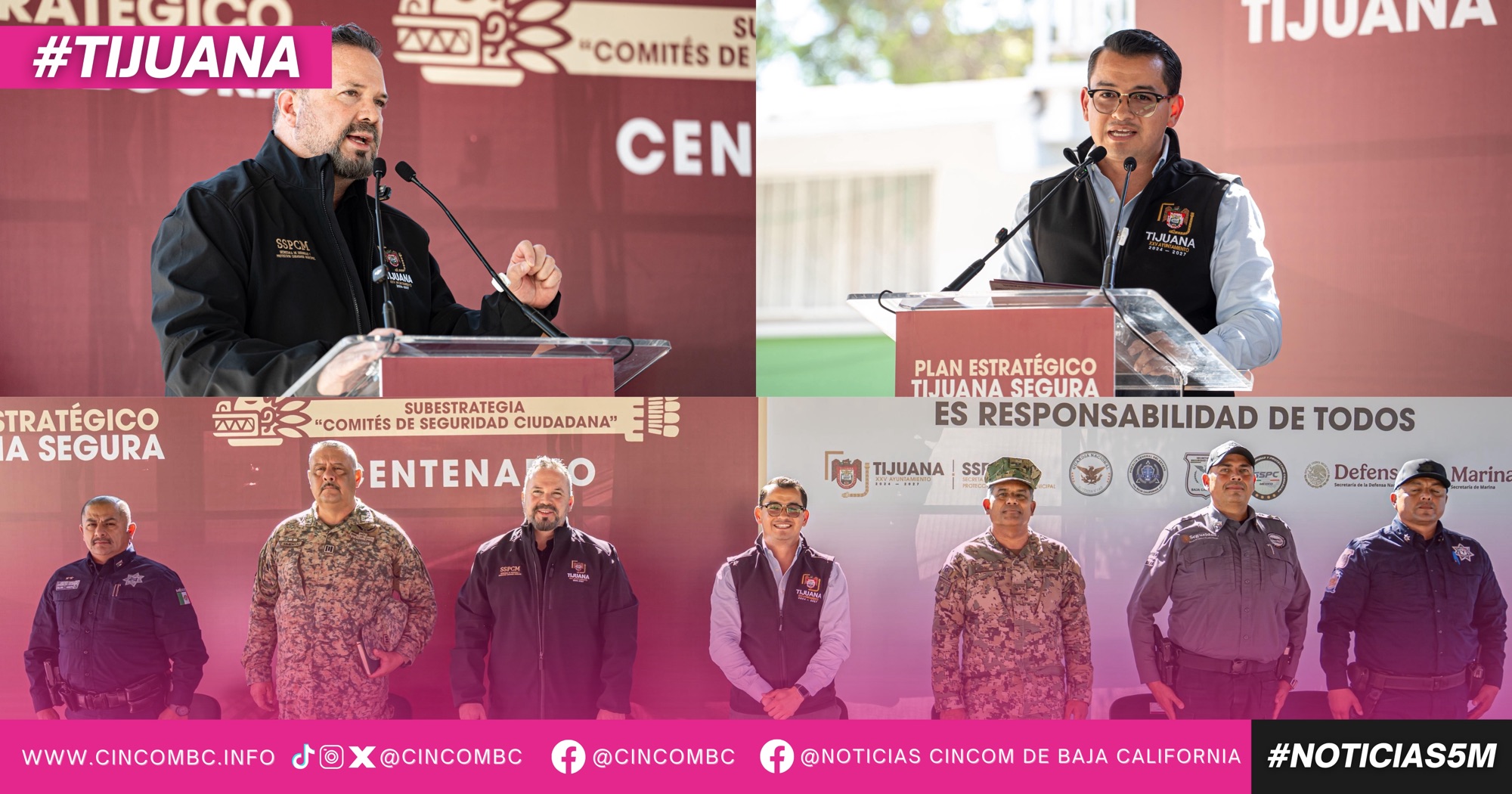 Encabeza alcalde la presentación de resultados de la Subestrategia Comités de Seguridad Ciudadana Distrito Centenario