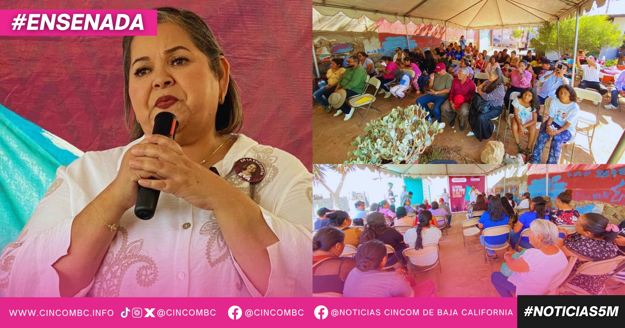 Estamos cerca de la comunidad, para escuchar sus necesidades: Eva Moreno