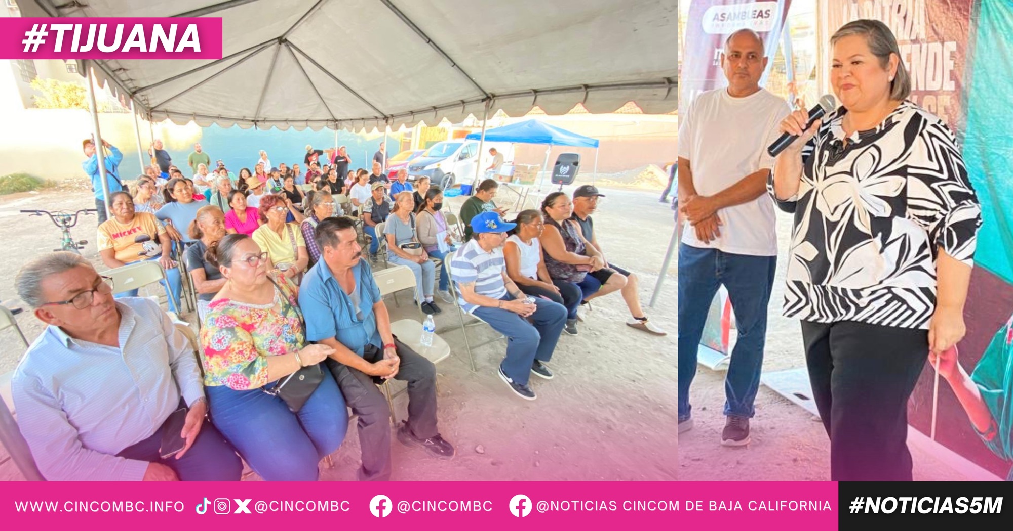 La Cuarta Transformación es para atenderlos a todos de manera digna: Eva Moreno