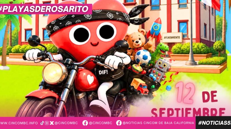 Invita DIF Municipal a disfrutar de “Bikers por la Niñez” este 12 de septiembre