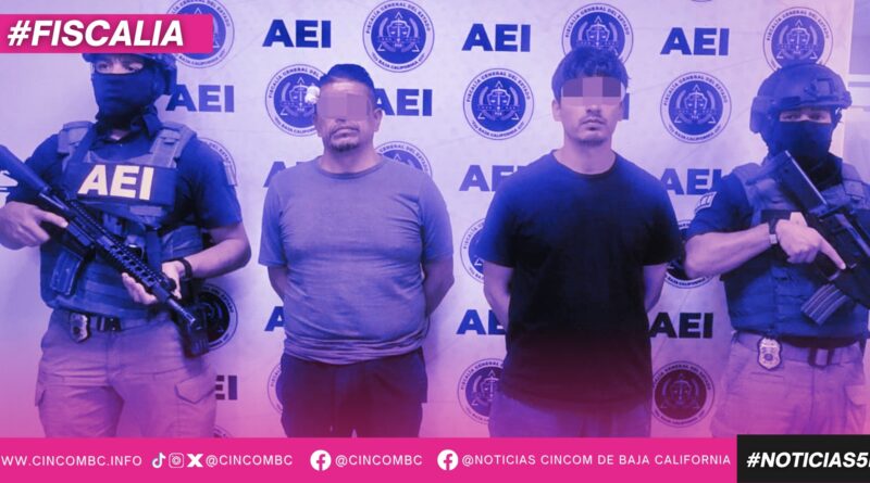 CAPTURA FGE A DOS IMPLICADOS EN HOMICIDIO AL INTERIOR DE UN CENTRO DE REHABILITACIÓN EN TIJUANA