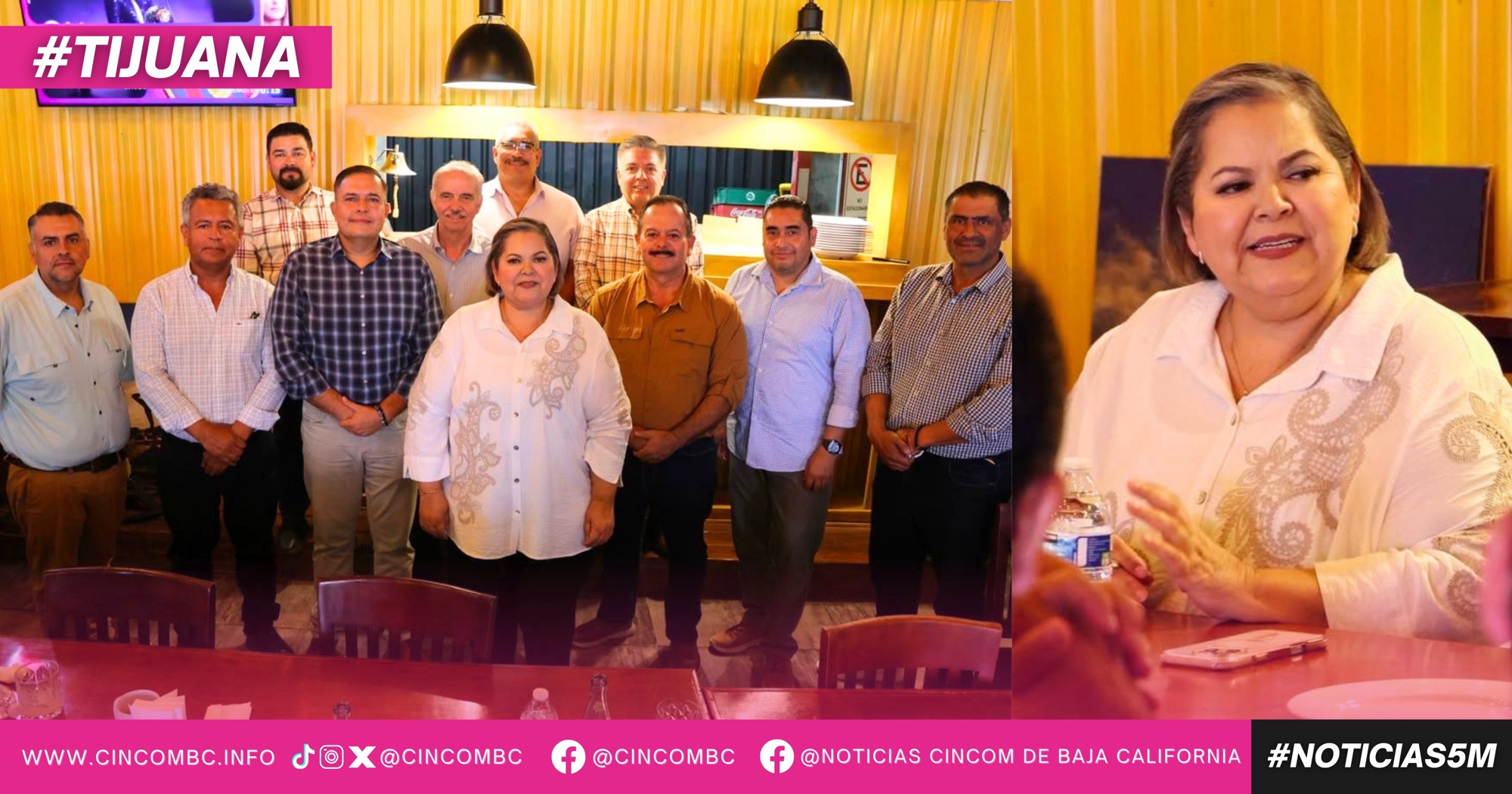 Dialoga Eva Moreno con representantes de los Colegios de Ingenieros de Baja California