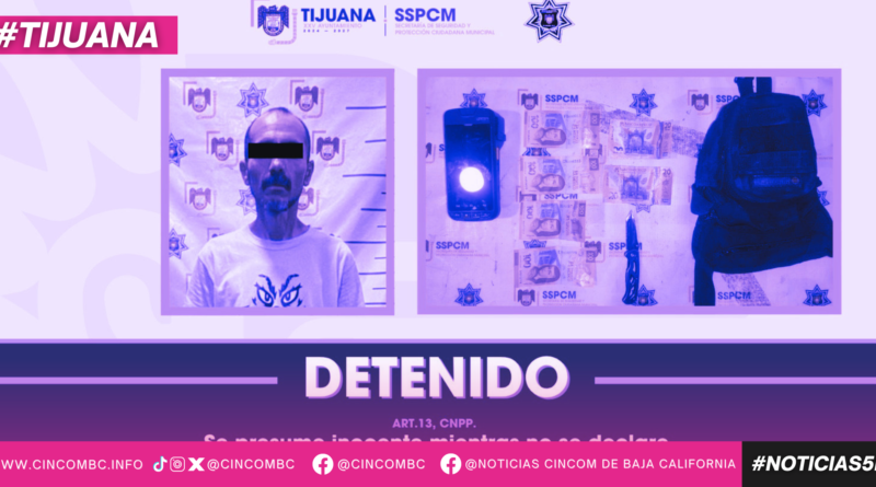 Arrestan elementos de la SSPCM a hombre señalado por robo con violencia en gasolinera