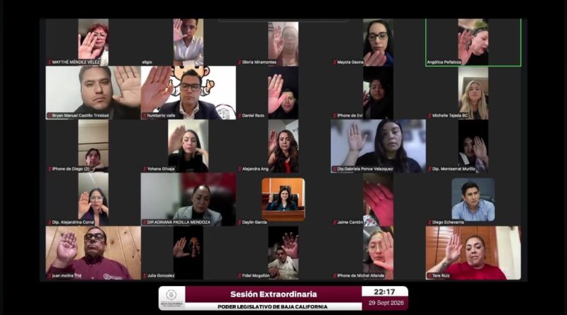 RESPALDA CONGRESO DE BC NACIONALIDAD MEXICANA ÚNICA PARA QUIENES GOBIERNEN EL PAÍS Y LOS ESTADOS