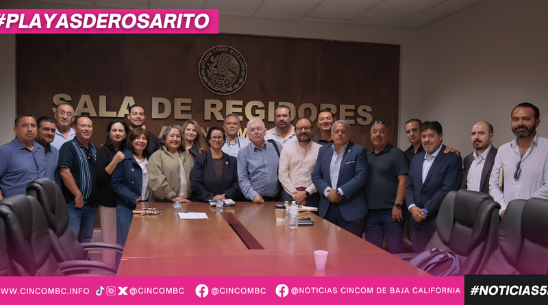 Presidenta Rocio Adame impulsa participación de Playas de Rosarito en la actualización del Plan Estratégico Metropolitano