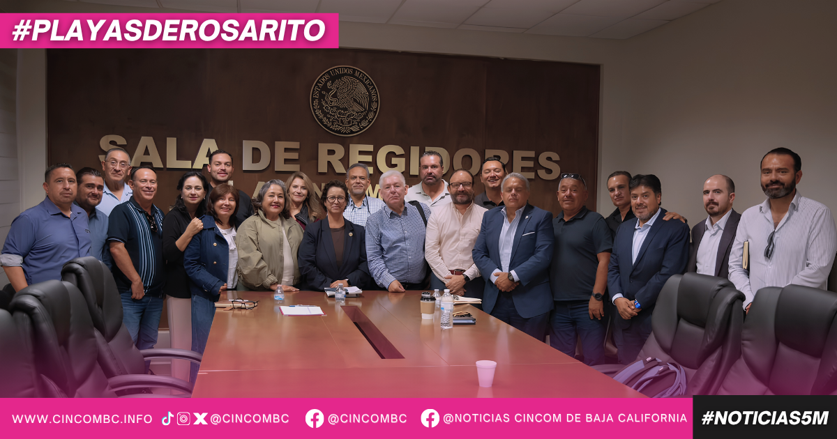 Presidenta Rocio Adame impulsa participación de Playas de Rosarito en la actualización del Plan Estratégico Metropolitano