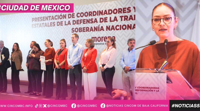 Verónica Díaz Robles se convierte en la Coordinadora Estatal de la Defensa de la Transformación y la Soberanía Nacional en el estado de Zacatecas Verónica Díaz Robles se convierte en la Coordinadora Estatal de la Defensa de la Transformación y la Soberanía Nacional en el estado de Zacatecas
