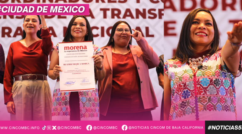 Beatriz Mojica será la próxima coordinadora estatal de Morena por el estado de Guerrero