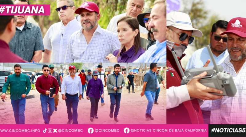 GESTIONA GOBERNADORA MARINA DEL PILAR ANTE CONAGUA LIMPIEZA DE LA CANALIZACIÓN DEL RÍO TIJUANA