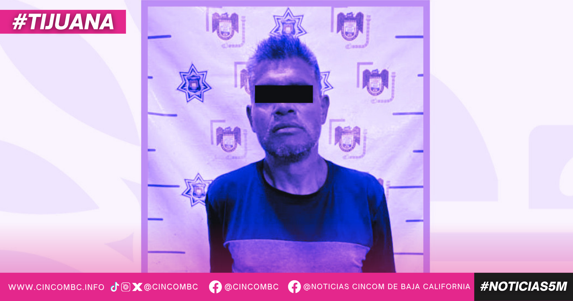 Aseguran agentes de la Policía Municipal a hombre señalado por ingresar sin autorización a un laboratorio clínico