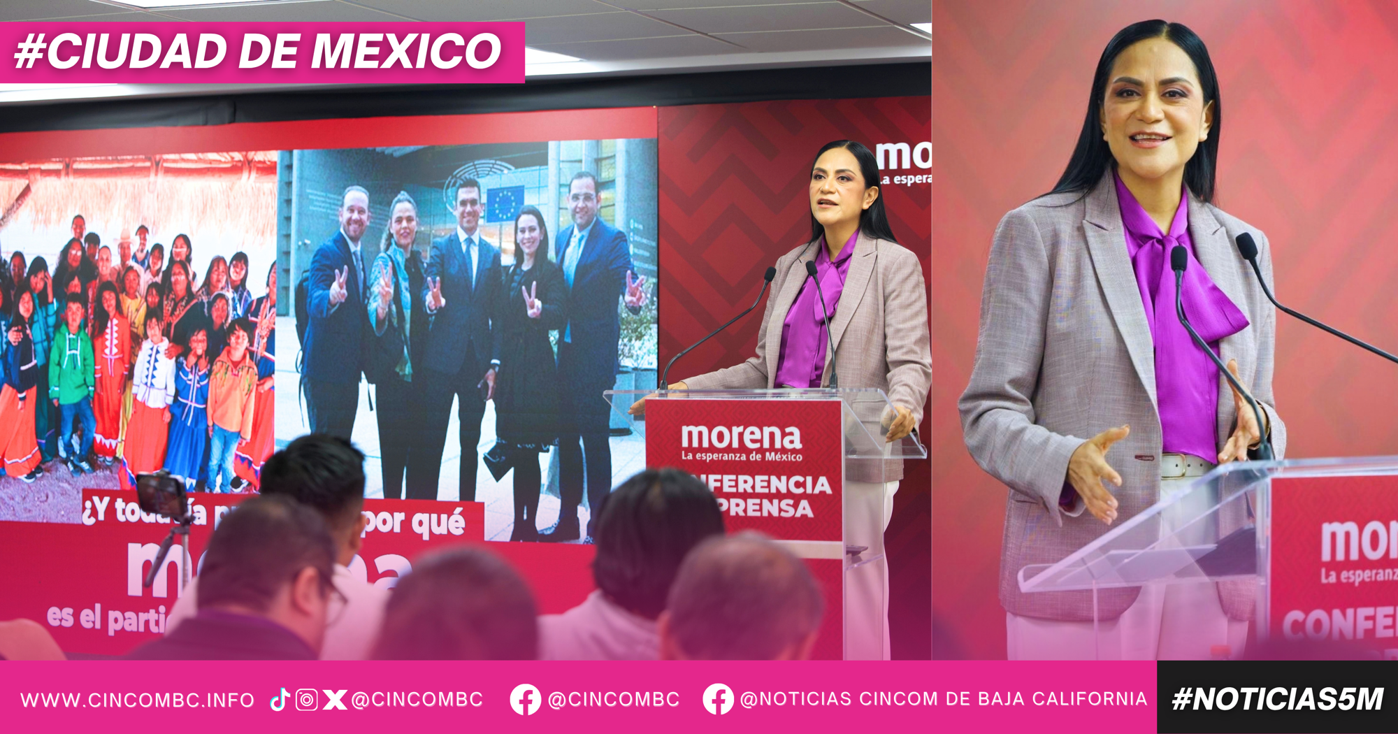 “MORENA DARÁ A CONOCER RESULTADO DE ENCUESTAS DEL PROCESO INTERNO PARA LAS COORDINACIONES ESTATALES”: ARIADNA MONTIEL REYES