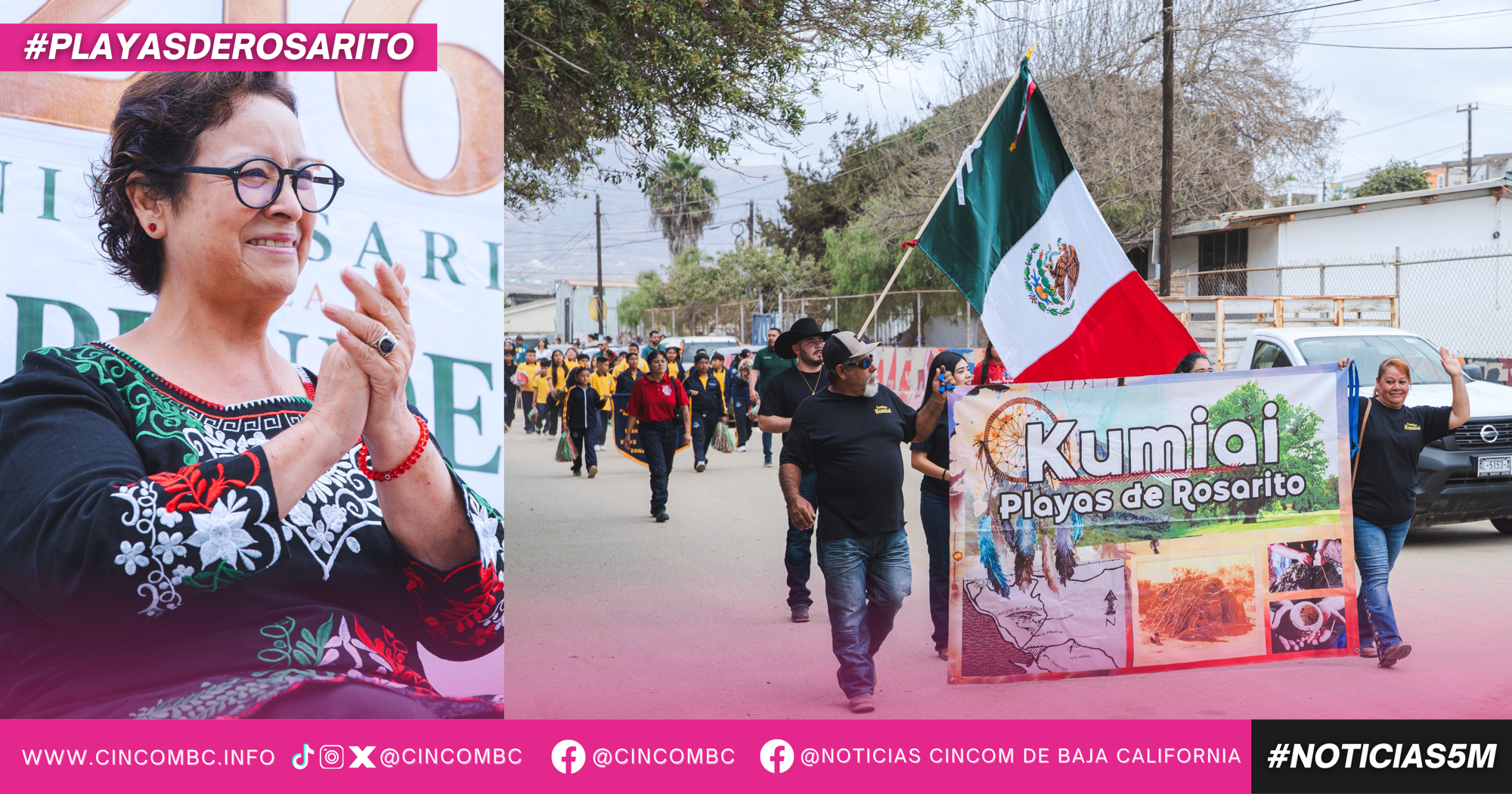 Gobierno Municipal conmemora la Independencia de México con tradicional desfile en Primo Tapia