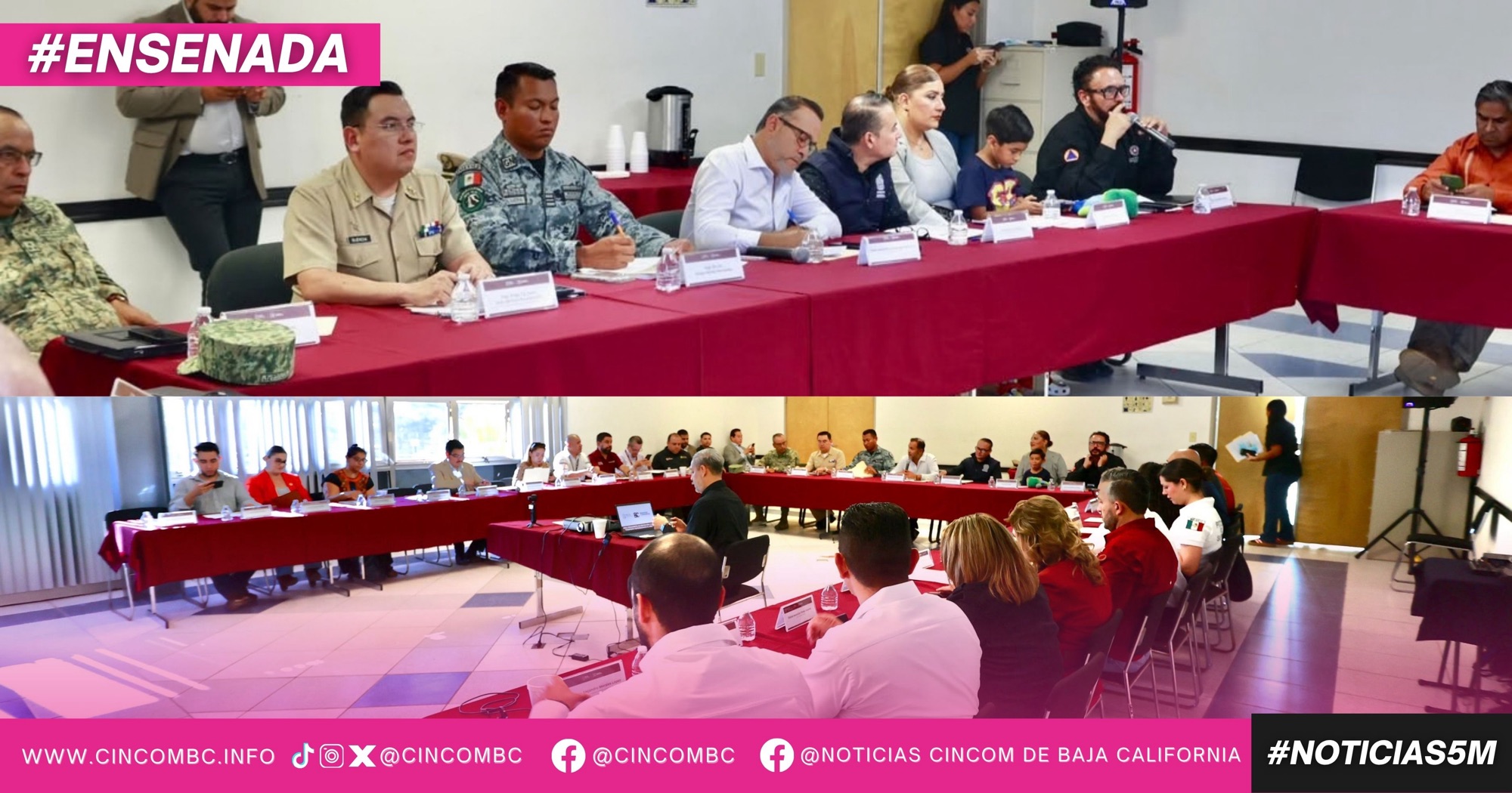 INSTALAN MESA PERMANENTE DE PROTECCIÓN CIVIL PARA ENSENADA Y SAN QUINTÍN ANTE LA LLEGADA DEL FENÓMENO METEOROLÓGICO “EL NIÑO”