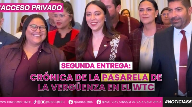 SEGUNDA ENTREGA: CRÓNICA DE LA PASARELA DE LA VERGÜENZA EN EL WTC
