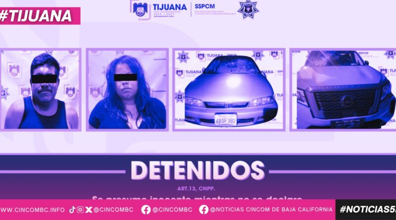 Arrestan oficiales municipales a dos personas por presuntos daños a propiedad ajena en hechos distintos