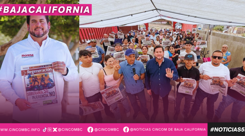 La Transformación se fortalece cuando se informa y se escucha directamente al pueblo: Ismael Burgueño La Transformación se fortalece cuando se informa y se escucha directamente al pueblo: Ismael Burgueño