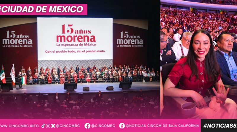 MORENA CUMPLE 15 AÑOS DE LUCHA Y VAMOS POR UN NUEVO CAPÍTULO EN BC: JULIETA RAMÍREZ