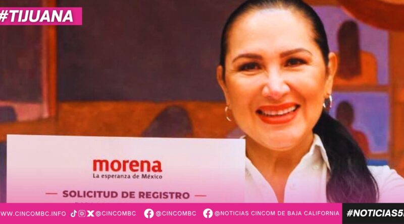 SE REGISTRA ARACELI GERALDO PARA LA COORDINACIÓN MUNICIPAL EN TIJUANA