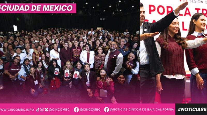 JULIETA RAMÍREZ RINDE PROTESTA ANTE EL CONSEJO NACIONAL DE MORENA; ENCABEZARÁ NUEVA ETAPA DE LA 4T EN BC