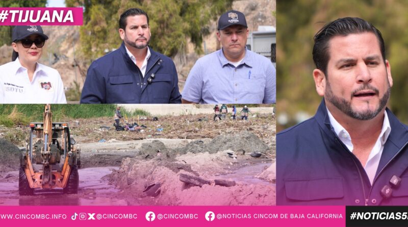 Supervisa Ismael Burgueño labores de limpieza en desarenadores de Aguaje de la Tuna y Costa Coronado