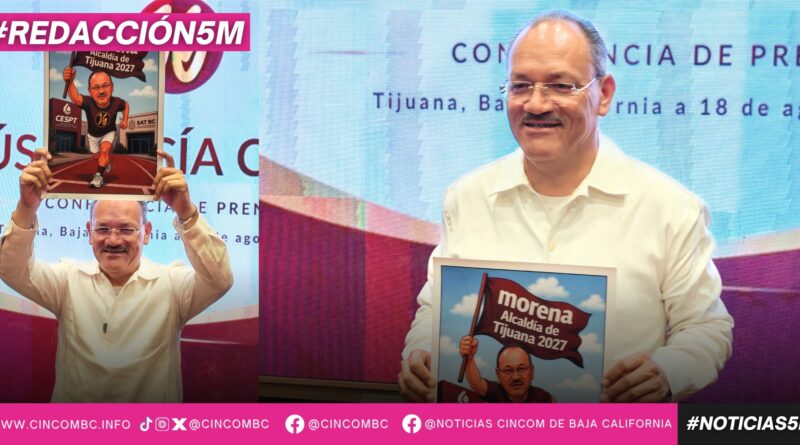 CONFIRMA JESÚS GARCÍA CASTRO SU PRÓXIMO REGISTRO COMO ASPIRANTE A LA COORDINACIÓN MUNICIPAL DE TIJUANA