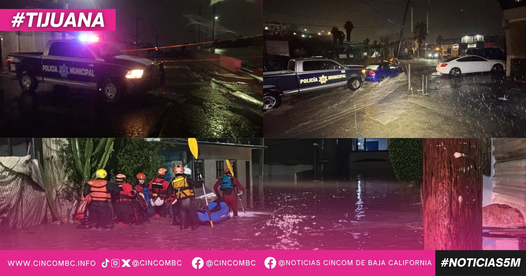 Atiende SSPCM 64 incidencias por afectaciones causadas por las lluvias remanentes de la tormenta tropical “Rachel”