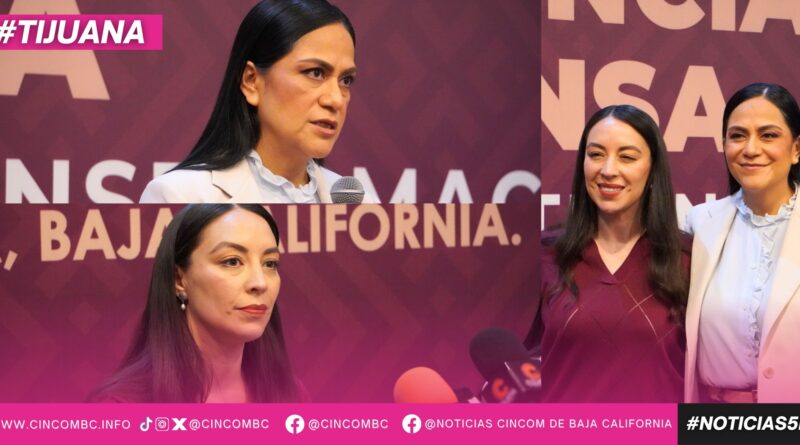 Ariadna Montiel Reyes y Julieta Ramírez Padilla fortalecen el trabajo cercano con el pueblo de Baja California para defender la transformación
