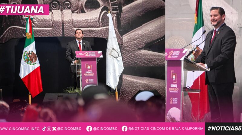 Rinde Ismael Burgueño Ruiz su Segundo Informe de Gobierno al frente del XXV Ayuntamiento de Tijuana Rinde Ismael Burgueño Ruiz su Segundo Informe de Gobierno al frente del XXV Ayuntamiento de Tijuana