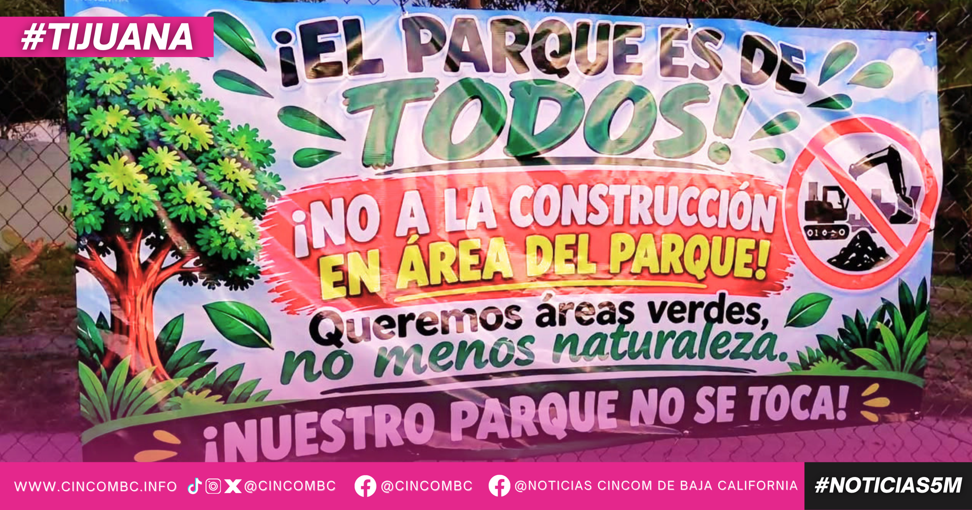 Da Ismael Burgueño certeza a vecinos del parque Guaycura