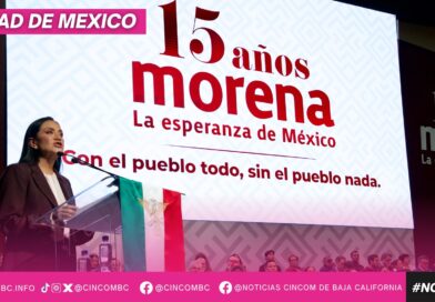 Morena celebra 15 años de existencia como partido en México
