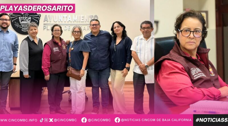 Presidenta Rocio Adame Muñoz fortalece diálogo con la Comisión Municipal de Preservación del Patrimonio Cultural de Playas de Rosarito
